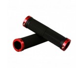 Tiger Lock-On Handlebar Grips Alloy - Red